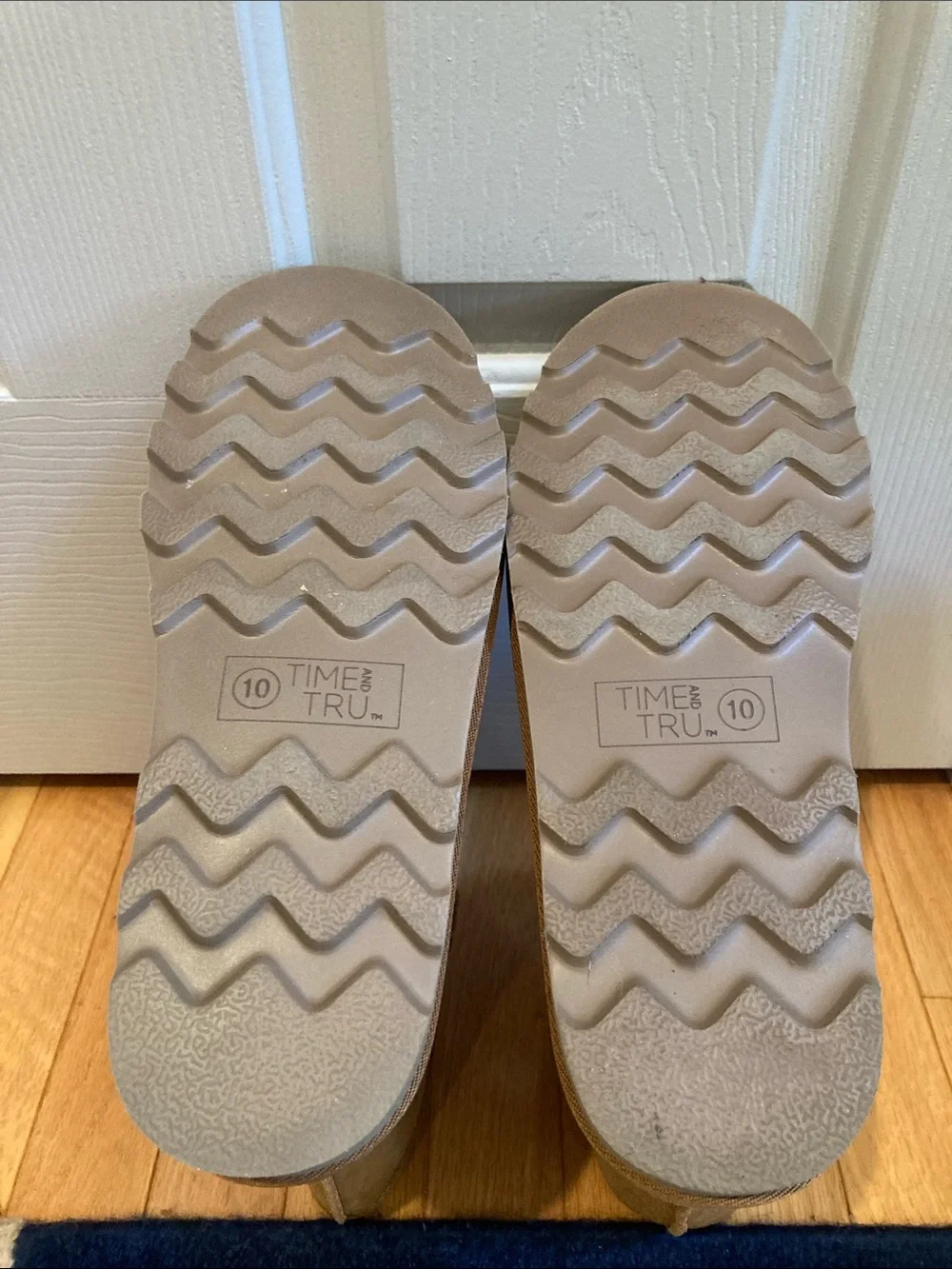 EUC Brown Suede Fleece-Lined Boots